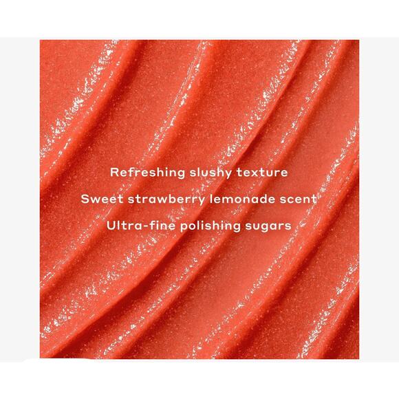 New OLEHENRIKSEN Strawberry Lemonade Smoothing Scrub Full Size 10% AHA Vegan - Picture 4 of 9